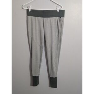 Under Armour heather gray‎ LEGGINGS women's L Large Unstoppable To/From pants